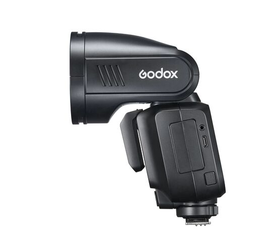Вспышка накамерная Godox V100C TTL с круглой головкой для Canon, фото , изображение 7