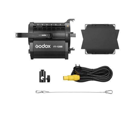 Осветитель светодиодный Godox F7-120Bi K2 с линзой Френеля, фото , изображение 9