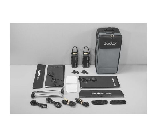 Комплект светодиодных осветителей Godox Knowled F200Bi K2, фото , изображение 11