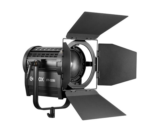 Осветитель светодиодный Godox F7-120Bi K2 с линзой Френеля, фото , изображение 4