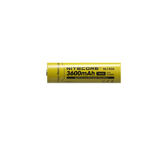 Аккумулятор Nitecore NL1836, фото , изображение 3