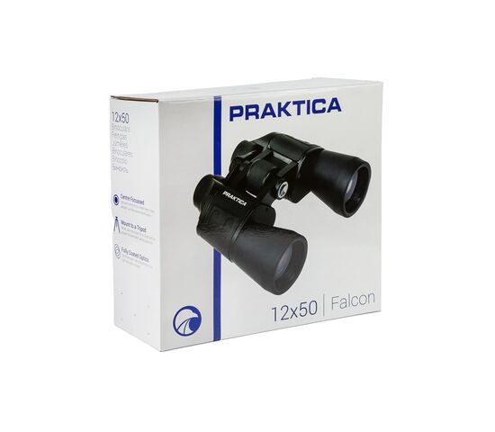 Бинокль Praktica Falcon 12x50, чёрный, фото , изображение 3