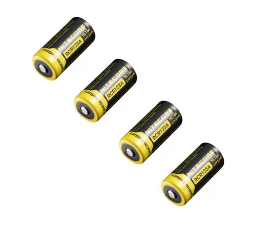 Комплект аккумуляторов Nitecore Комплект 4 штуки NL166, фото , изображение 3