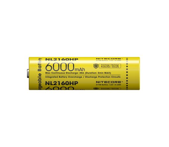 Аккумулятор Nitecore NL2160HP, фото , изображение 3