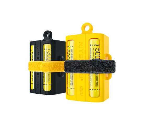 Бокс для аккумуляторов Nitecore NBM41 Желтый, фото , изображение 4