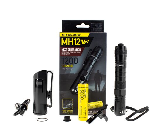 Фонарь повседневный Nitecore MH12V2, фото , изображение 6