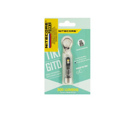 Фонарь наключный Nitecore TIKI GITD GREEN, фото , изображение 8