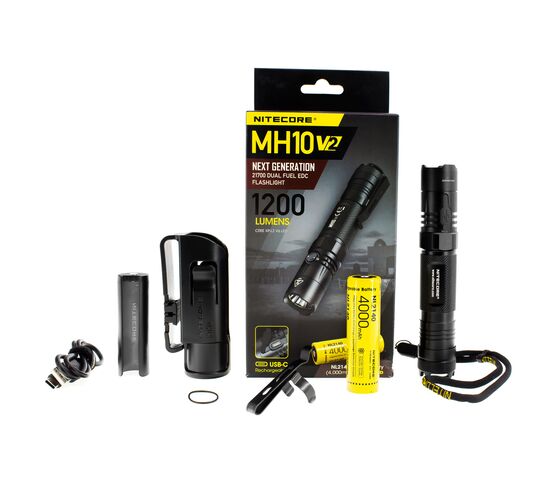 Фонарь повседневный Nitecore MH10V2, фото , изображение 2