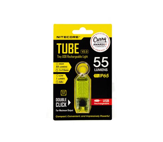 Фонарь наключный Nitecore TUBE V2.0 OLIVE, фото , изображение 2