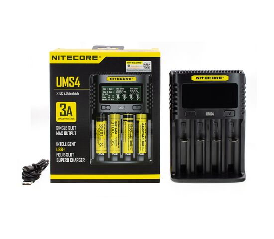 Зарядное устройство Nitecore UMS4, фото , изображение 2
