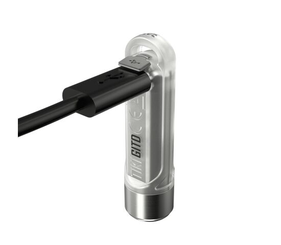 Фонарь наключный Nitecore TIKI GITD BLUE, фото , изображение 5