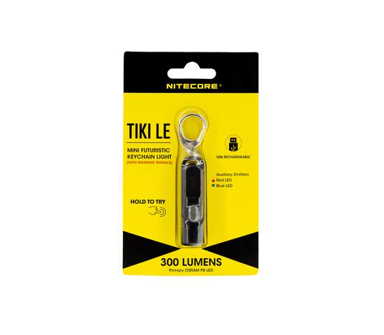 Фонарь наключный Nitecore TIKI LE BLACK, фото , изображение 3