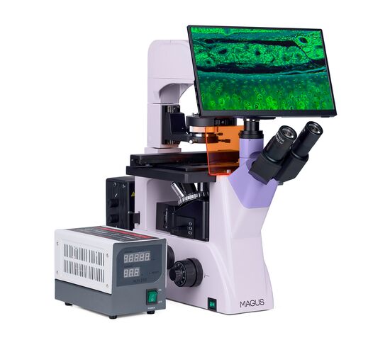 Микроскоп люминесцентный инвертированный цифровой MAGUS Lum VD500 LCD, фото , изображение 3