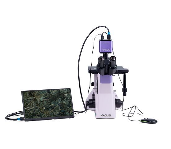 Микроскоп металлографический инвертированный цифровой MAGUS Metal VD700 BD LCD, фото , изображение 5