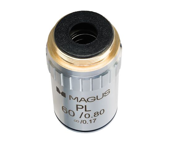 Объектив MAGUS MP60 60х/0,80 Plan ∞/0,17, фото , изображение 3