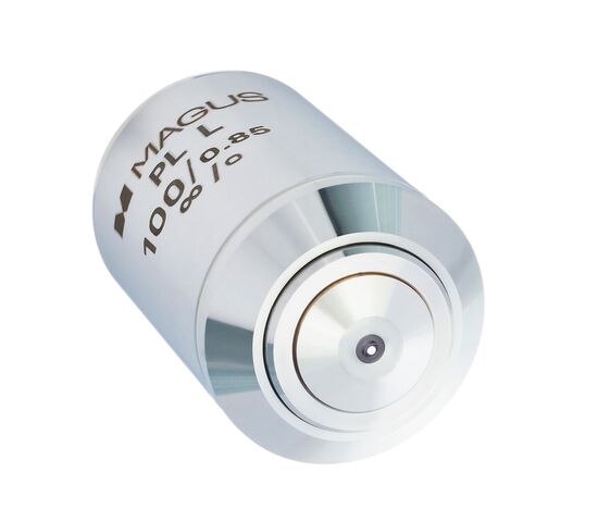 Объектив MAGUS SFR100 DRY 100х/0,85 Plan L Pol ∞/0, фото , изображение 2