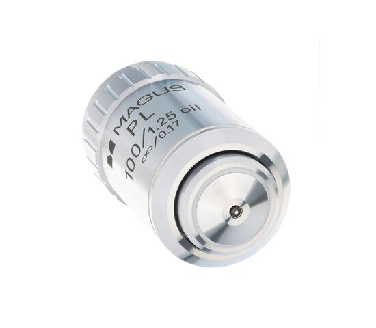 Объектив MAGUS MP100 OIL 100х/1,25 ми Plan ∞/0,17, фото , изображение 2