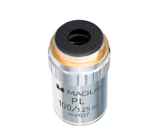 Объектив MAGUS MP100 OIL 100х/1,25 ми Plan ∞/0,17, фото , изображение 3