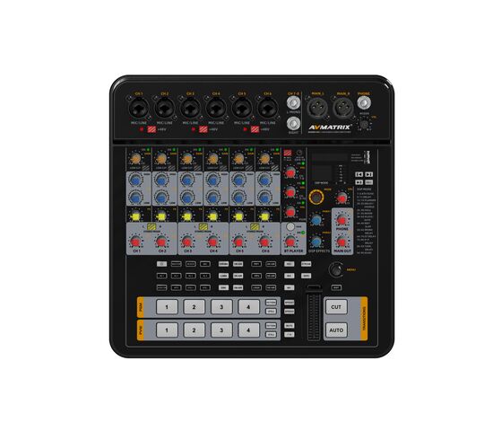Аудио-видеомикшер AVMATRIX Shark H4M компактный 4CH HDMI USB LAN, фото , изображение 2