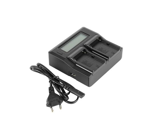 Зарядное устройство GreenBean DualCharger NPF-LCD, фото , изображение 3