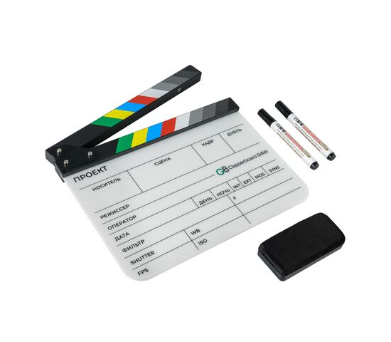 Кинохлопушка GreenBean Clapperboard 04W, фото 
