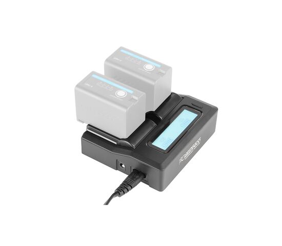 Зарядное устройство GreenBean DualCharger NPF-LCD, фото , изображение 4