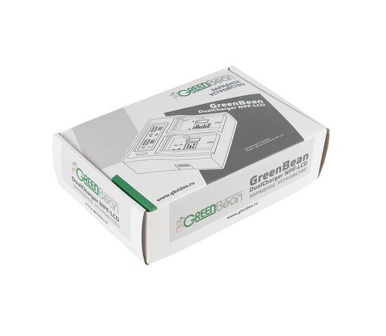Зарядное устройство GreenBean DualCharger NPF-LCD, фото , изображение 5