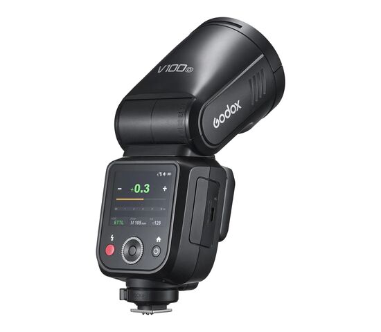 Вспышка накамерная Godox V100O TTL с круглой головкой для Olympus/Panasonic, фото , изображение 6