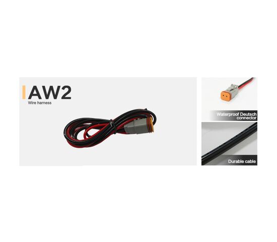 ALO-AW2 Разъем Deutsch DT06-2S 1м.провода, фото , изображение 3