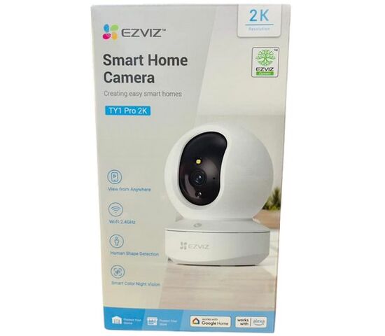 Wi-Fi внутренняя поворотная IP камера EZVIZ TY1 Pro 2K 3 Мп (4 мм), фото , изображение 9