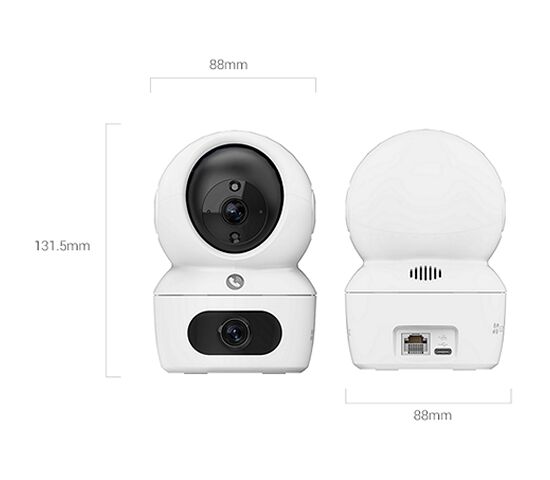 Wi-Fi внутренняя поворотная IP камера EZVIZ H7c Dual 2K+ 4 Мп (2,8 и 6 мм), фото , изображение 8