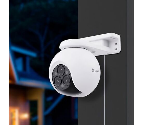 Wi-Fi уличная поворотная IP камера EZVIZ H80f Multi 2K+ 4 Мп (2,8 мм, 6 мм, 12 мм), фото , изображение 10