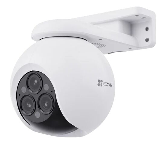 Wi-Fi уличная поворотная IP камера EZVIZ H80f Multi 2K+ 4 Мп (2,8 мм, 6 мм, 12 мм), фото 