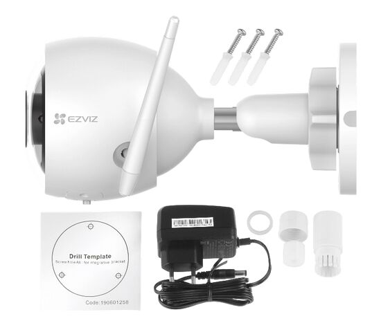 Wi-Fi уличная IP камера EZVIZ H3 2K 3 Мп (2,8 мм), фото , изображение 12