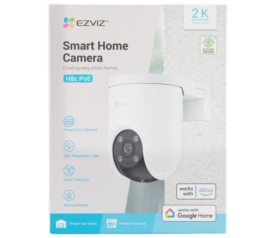 Уличная поворотная IP камера EZVIZ H8c PoE 2K 3 Мп (4 мм), фото , изображение 9