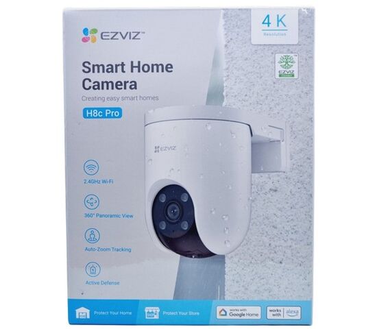 Wi-Fi уличная поворотная IP камера EZVIZ H8c Pro 4K 8 Мп (4 мм), фото , изображение 9