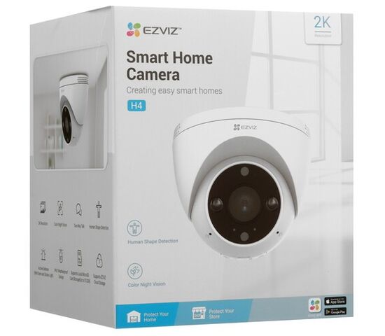 Wi-Fi уличная IP камера EZVIZ H4 2K 3 Мп (2,8 мм), фото , изображение 10