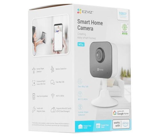 Wi-Fi внутренняя IP камера EZVIZ H1C 2 Мп (2,8 мм), фото , изображение 9