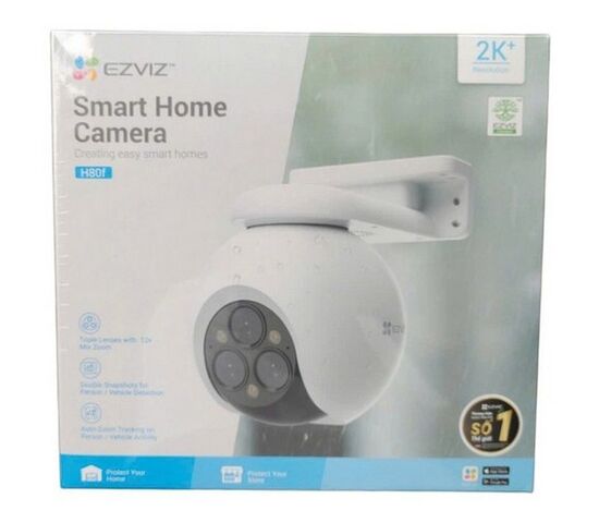 Wi-Fi уличная поворотная IP камера EZVIZ H80f Multi 2K+ 4 Мп (2,8 мм, 6 мм, 12 мм), фото , изображение 8
