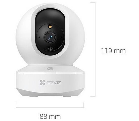 Wi-Fi внутренняя поворотная IP камера EZVIZ TY1 Pro 3K 5 Мп (4 мм), фото , изображение 8