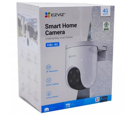 Уличная поворотная IP камера с сим картой EZVIZ H8c 4G 2K 3 Мп (4 мм), фото , изображение 8