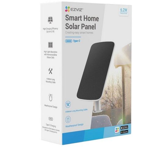 Солнечная панель 6 Вт EZVIZ CS-CMT-Solar Panel-C, фото , изображение 9