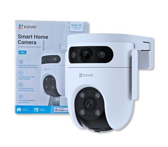 Wi-Fi уличная поворотная IP камера EZVIZ H9c Dual 3K 5 Мп (2,8 и 6 мм), фото , изображение 9