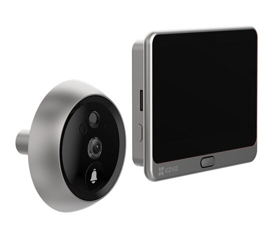 Беспроводной Wi-Fi видеоглазок EZVIZ DP2 2K 3 Мп (2 мм), фото , изображение 4