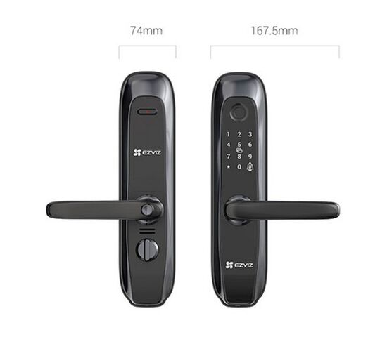 Биометрический электронный Zigbee дверной замок EZVIZ L2S, фото , изображение 9