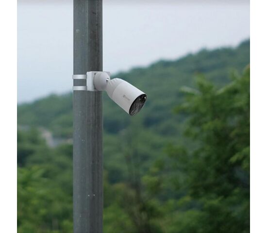 Кронштейн для крепления на столб для уличных камер EZVIZ CS-CMT-Pole Mount Bracket, фото , изображение 6