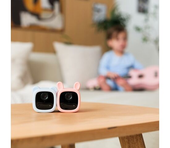Wi-Fi видеоняня (розовый заяц) EZVIZ BM1 2 Мп (4 мм), фото , изображение 13