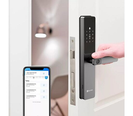 Биометрический электронный Wi-Fi дверной замок EZVIZ DL05, фото , изображение 25