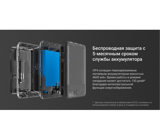 Беспроводной Wi-Fi видеоглазок EZVIZ HP4 2 Мп (2 мм), фото , изображение 26