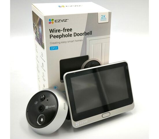 Беспроводной Wi-Fi видеоглазок EZVIZ DP2 2K 3 Мп (2 мм), фото , изображение 18